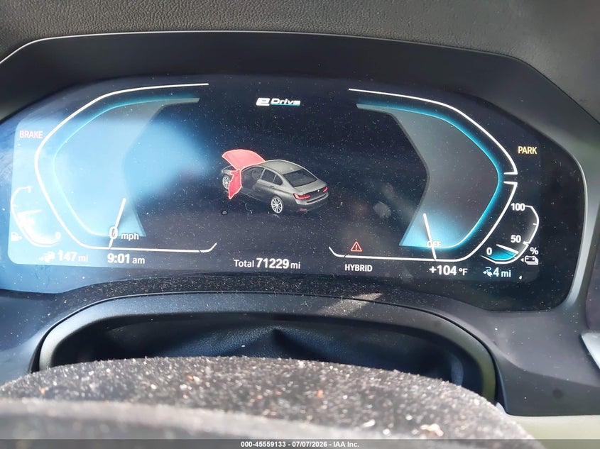 2021 BMW 330E auction photo 7