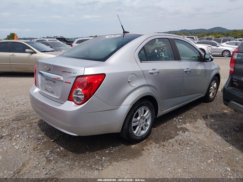 2012 CHEVROLET SONIC SEDAN 1.4L I-4 DOHC, VVT, TURBO, 138HP