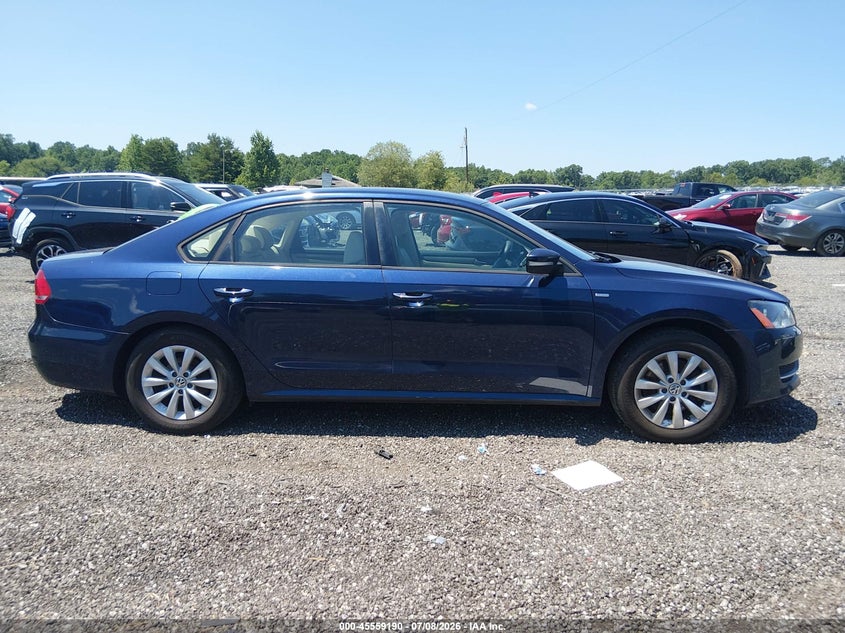 2013 Volkswagen Passat 2.5L Wolfsburg Edition VIN: 1VWAH7A39DC146977 Lot: 45559190