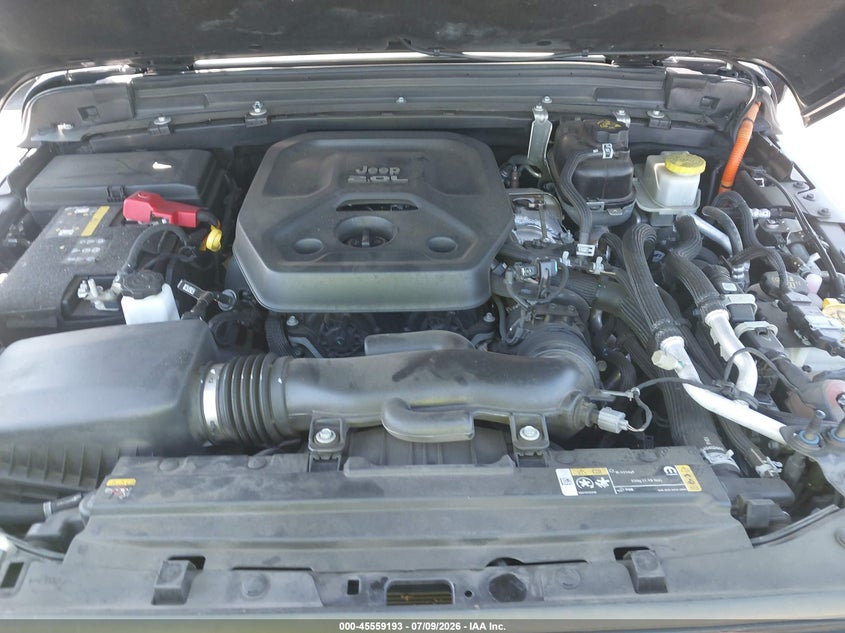 2021 Jeep Wrangler 4Xe Unlimited Sahara 4X4 VIN: 1C4JJXP63MW776730 Lot: 45559193