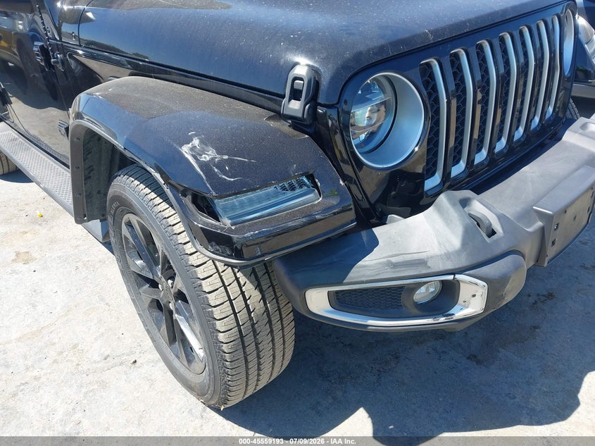 2021 Jeep Wrangler 4Xe Unlimited Sahara 4X4 VIN: 1C4JJXP63MW776730 Lot: 45559193