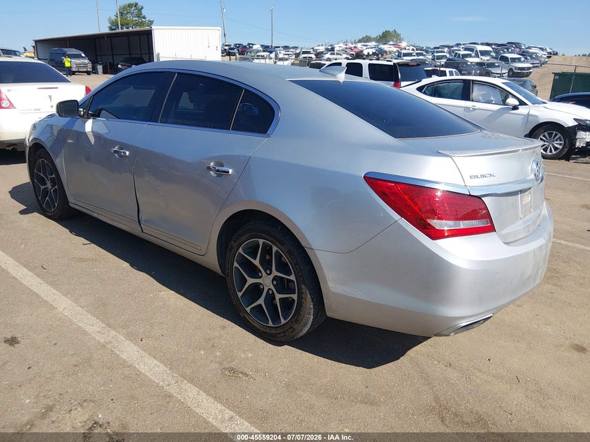 Vin: 1g4g45g3xgf201665, lot: 46057533, buick lacrosse sport touring 20163