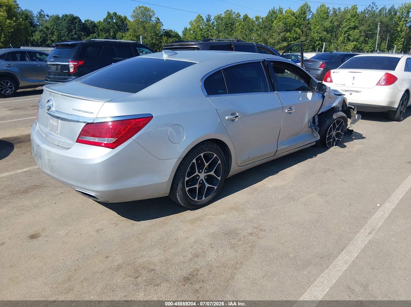 Vin: 1g4g45g3xgf201665, lot: 46057533, buick lacrosse sport touring 20164