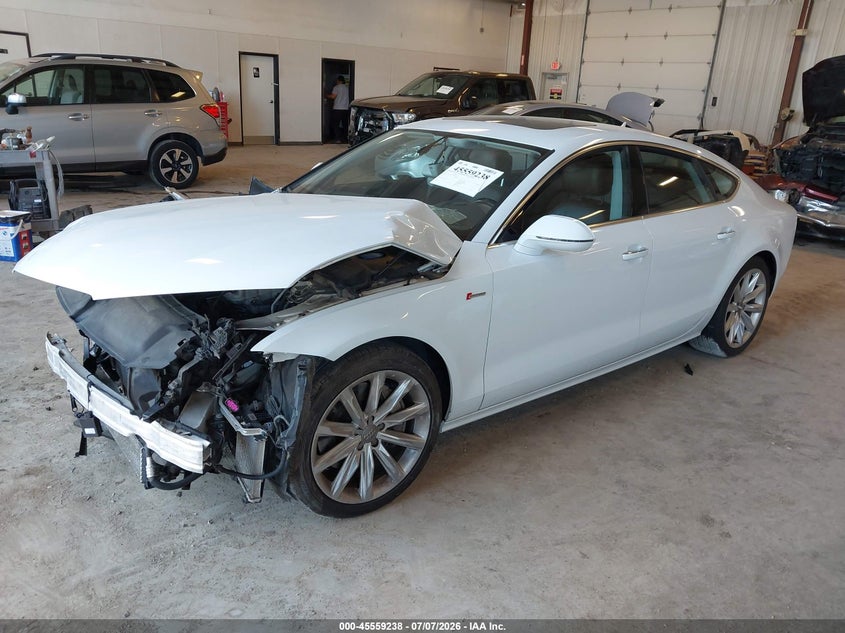 Vin: wauygafc5dn016335, lot: 46057567, audi a7 3.0t premium 20132