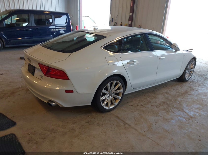 Vin: wauygafc5dn016335, lot: 46057567, audi a7 3.0t premium 20134