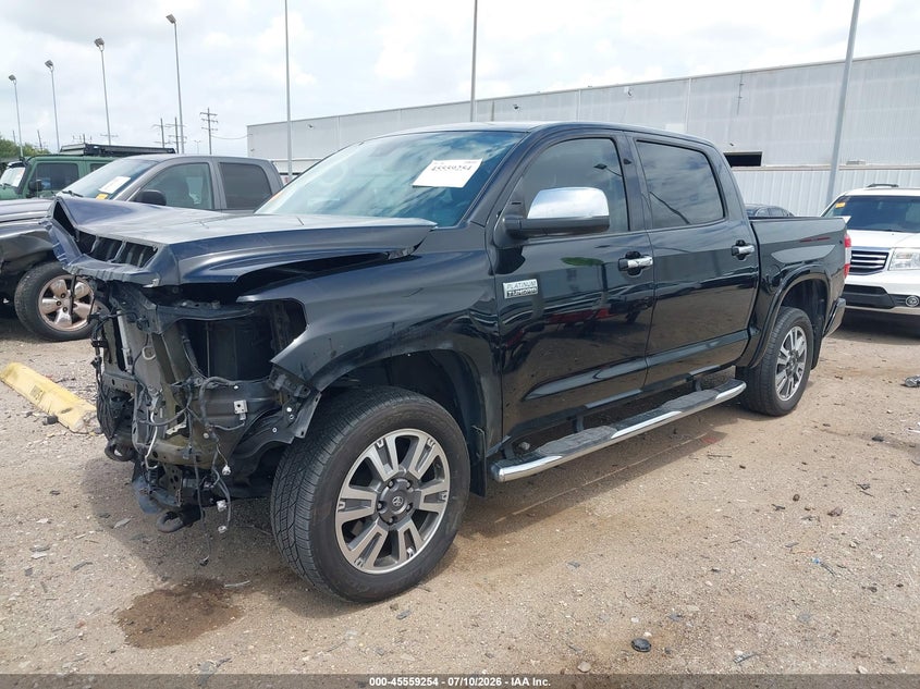 Vin: 5tfay5f13lx880312, lot: 46057583, toyota tundra 4wd platinum 20202
