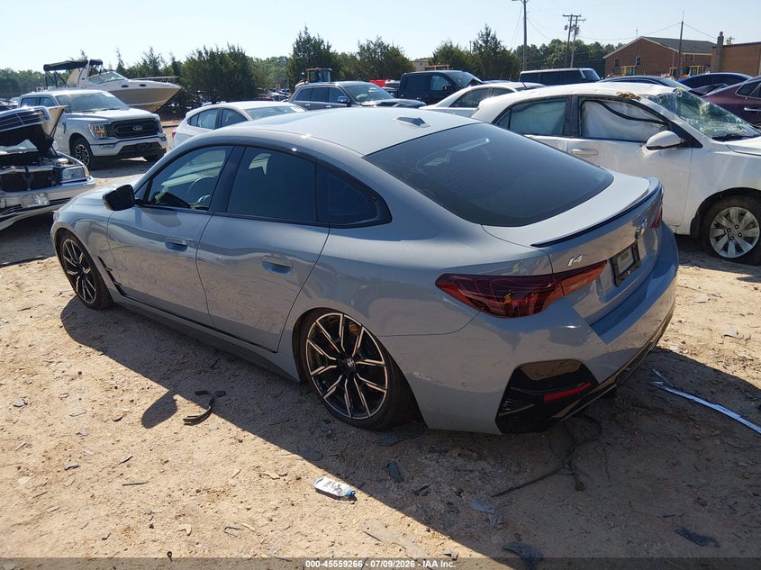 Vin: wby23hd07sfu84921, lot: 46057595, bmw i4 gran coupe edrive40 20253
