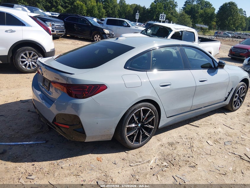 Vin: wby23hd07sfu84921, lot: 46057595, bmw i4 gran coupe edrive40 20254