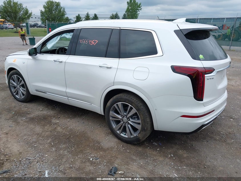 Vin: 1gykpcrs6sz129184, lot: 46057596, cadillac xt6 fwd premium luxury 20253