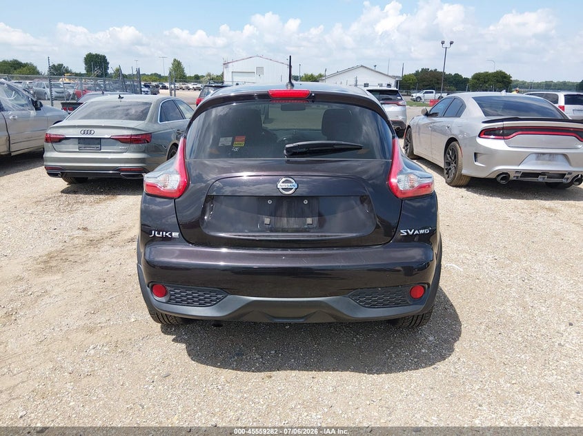 2015 Nissan Juke Sv VIN: JN8AF5MV1FT551880 Lot: 45559282