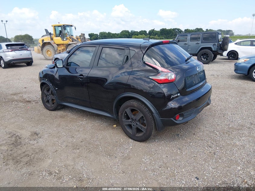 Vin: jn8af5mv1ft551880, lot: 46057611, nissan juke sv 20153