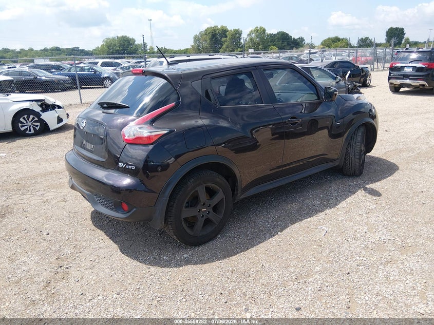 Vin: jn8af5mv1ft551880, lot: 46057611, nissan juke sv 20154