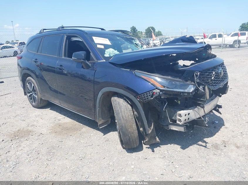 Vin: 5tdlzrah6ms083044, lot: 46057619, toyota highlander xse 2021 img_1