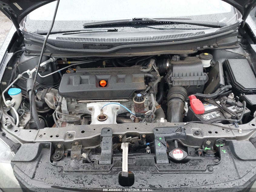 2012 HONDA CIVIC SEDAN 1.8L I-4 VVT, 140HP