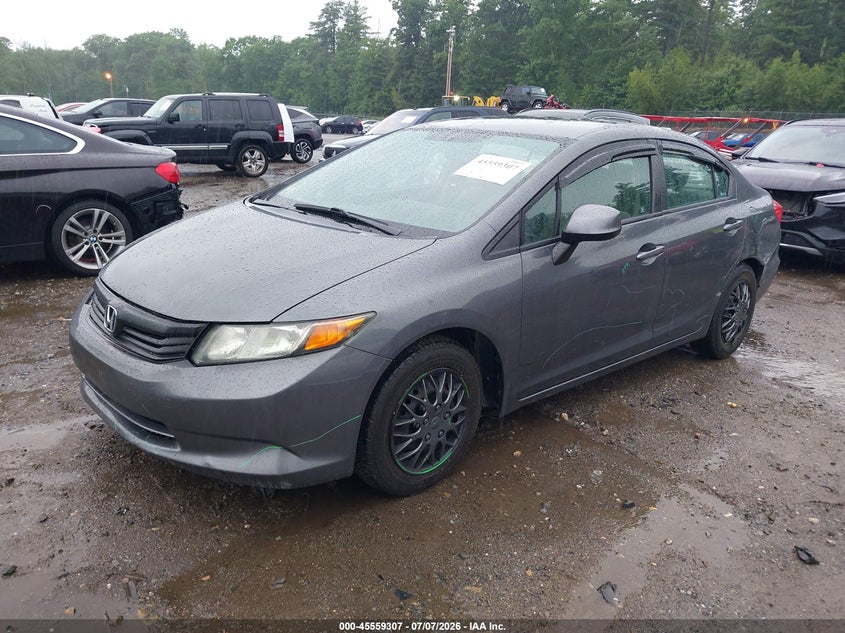 2012 HONDA CIVIC SEDAN 1.8L I-4 VVT, 140HP
