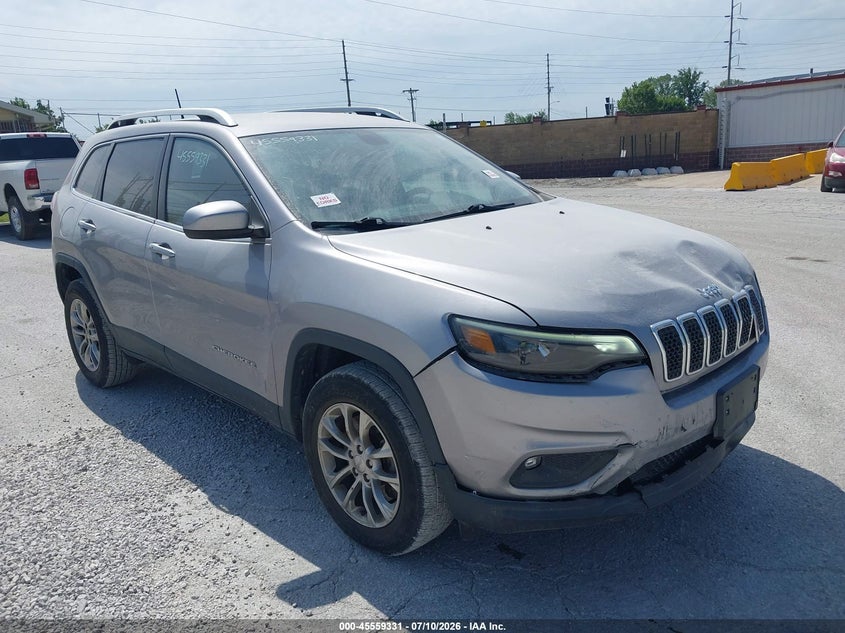Vin: 1c4pjmln8kd150993, lot: 46057660, jeep cherokee latitude plus 4x4 20191