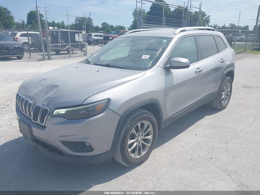 Vin: 1c4pjmln8kd150993, lot: 46057660, jeep cherokee latitude plus 4x4 20192