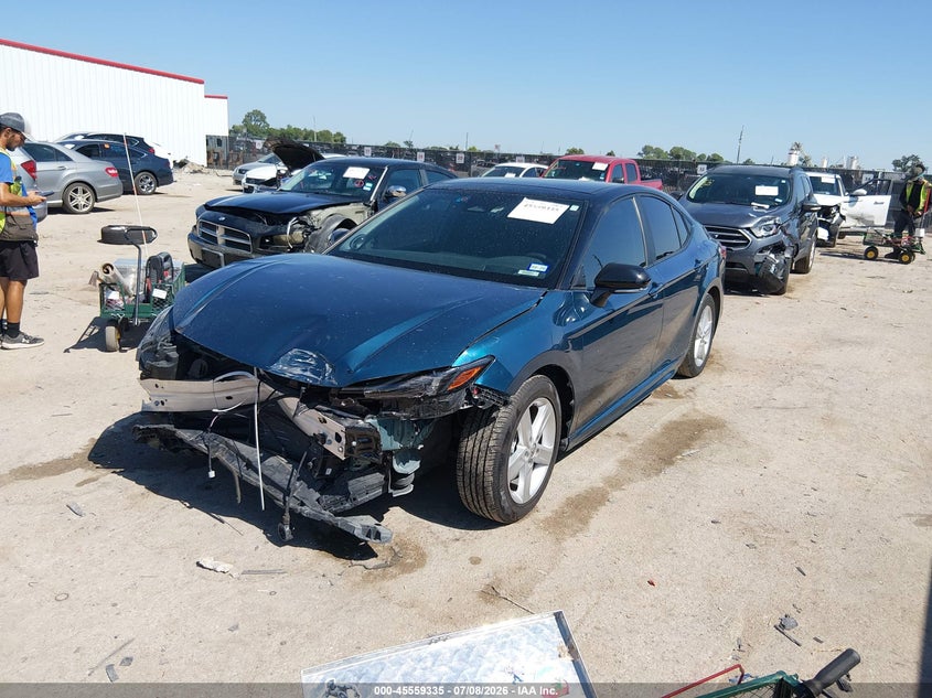 2025 Toyota Camry, Front End, IAAI, VIN 4T1DAACK8SU028394 — photo 2