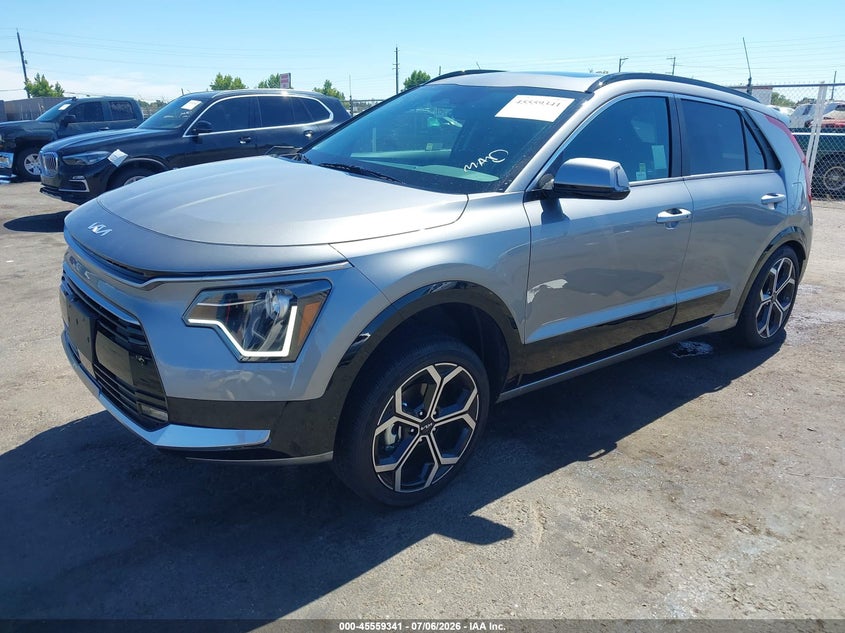 Vin: kndcr3le0s5237914, lot: 46057670, kia niro ex touring 20252