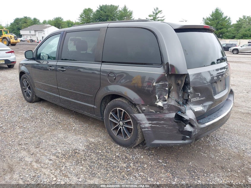 Vin: 2c4rdgeg8hr698059, lot: 46057717, dodge grand caravan gt 20173