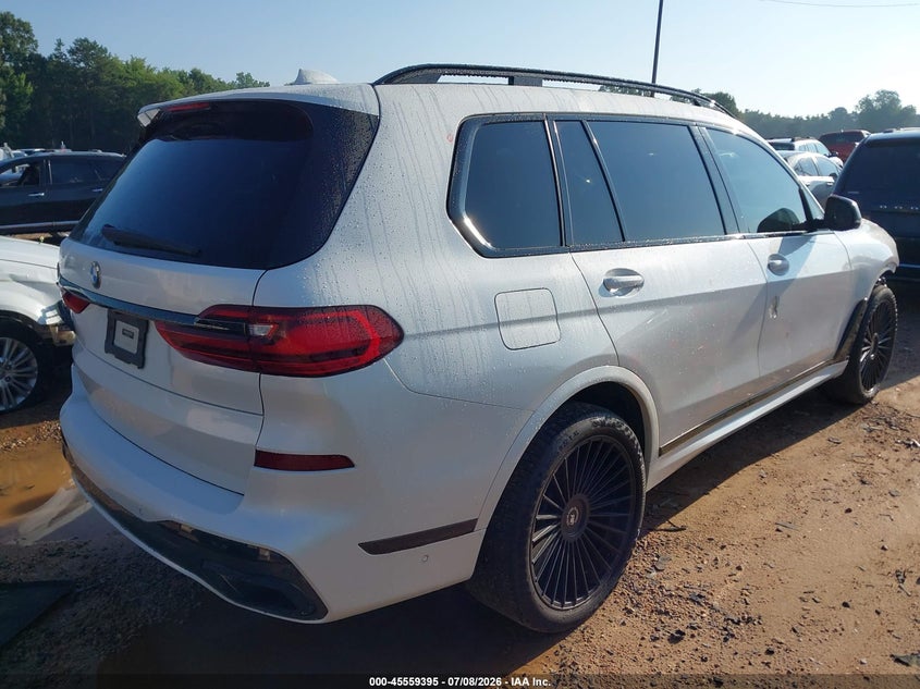 Vin: 5uxcx4c5xklb39451, lot: 46057724, bmw x7 xdrive50i 20194