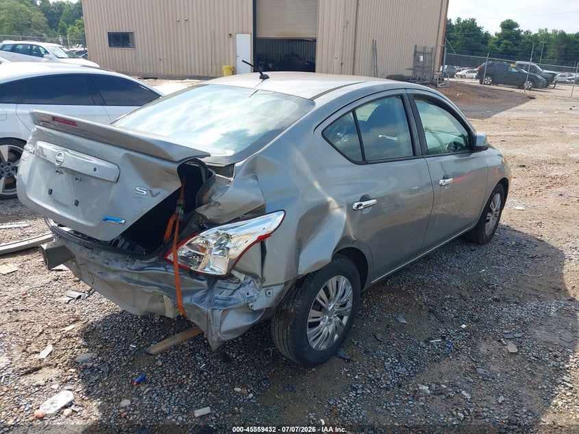 Vin: 3n1cn7ap5el876627, lot: 46057761, nissan versa 1.6 sv 20144