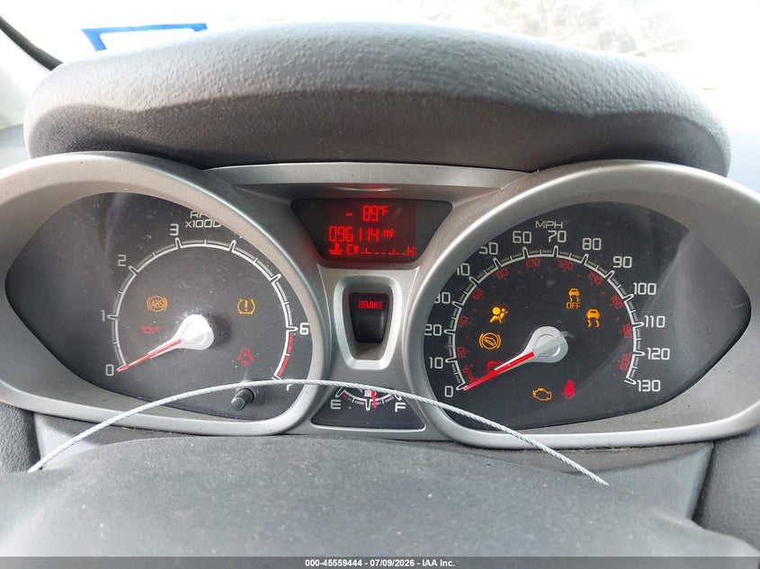 2013 Ford Fiesta Se VIN: 3FADP4BJ9DM194241 Lot: 45559444