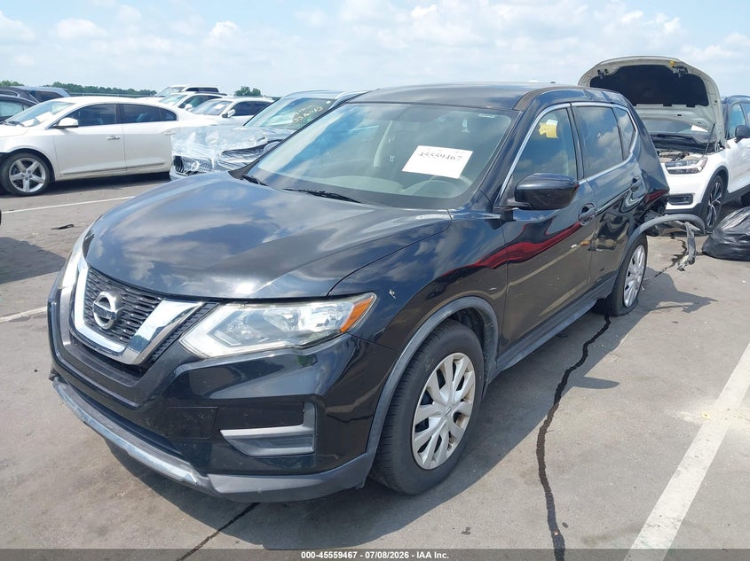 2017 Nissan Rogue, Rear, IAAI, VIN JN8AT2MT2HW386607 — photo 2