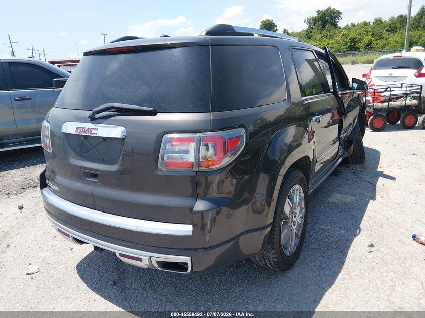 Vin: 1gkkrtkd7dj160350, lot: 46057821, gmc acadia denali 20134