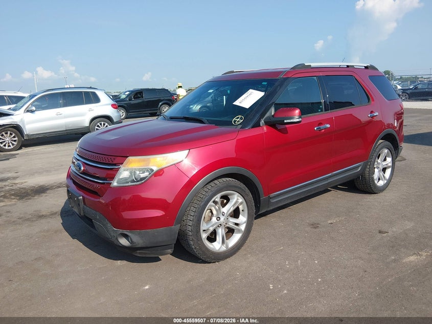 2013 Ford Explorer, Удар сзади, IAAI, VIN 1FM5K7F87DGC11839 — фото 2