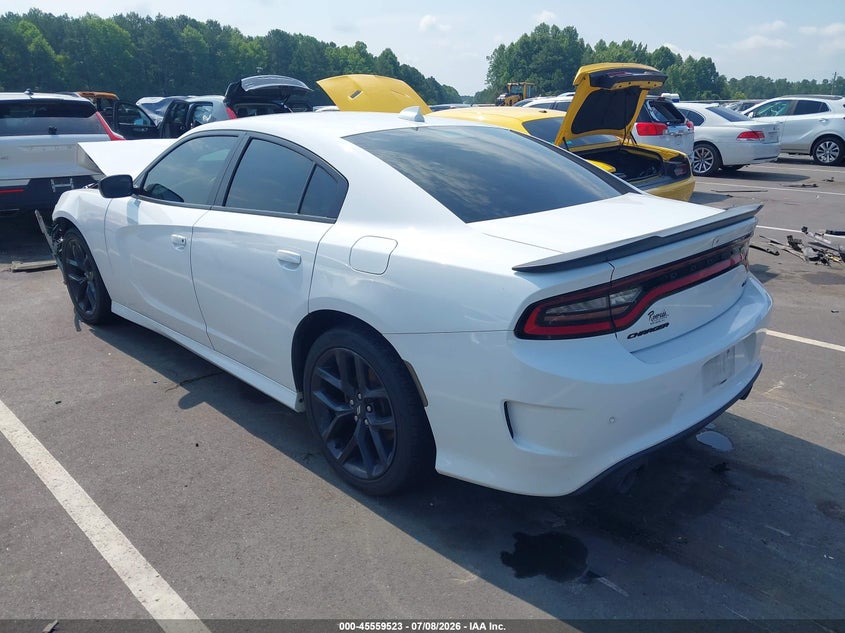 Vin: 2c3cdxhg0mh602074, lot: 46057852, dodge charger gt rwd 20213