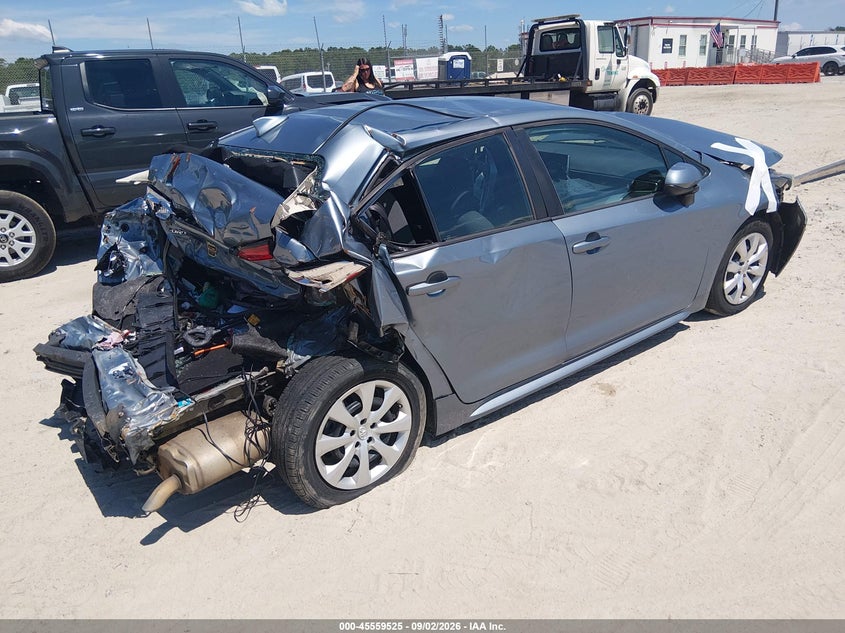 Vin: 5yfeprae8lp102186, lot: 46057854, toyota corolla le 20204