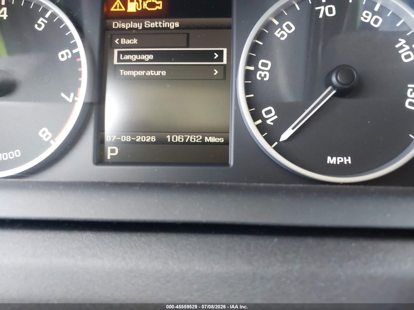2011 LAND ROVER RANGE ROVER SPORT auction photo 7