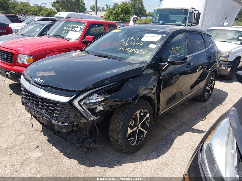 Vin: 5xyk33af7pg040763, lot: 46057866, kia sportage ex 20232