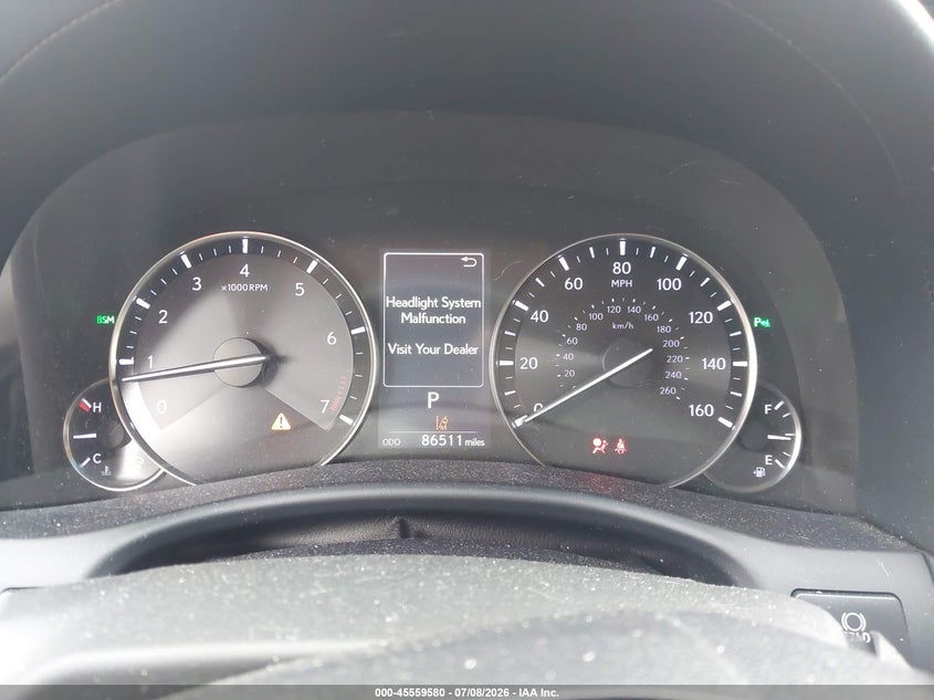 2018 Lexus Gs 350 VIN: JTHCZ1BL7JA008610 Lot: 45559580