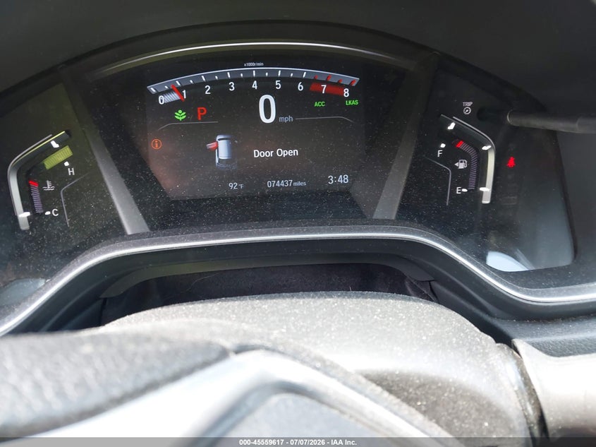 2019 HONDA CR-V auction photo 7