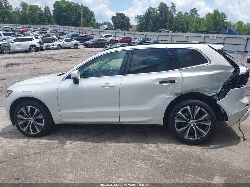 2022 Volvo Xc60 B5 Momentum VIN: YV4L12DK0N1003433 Lot: 45559650