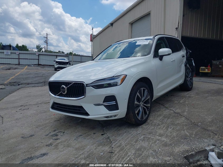 2022 Volvo Xc60 B5 Momentum VIN: YV4L12DK0N1003433 Lot: 45559650