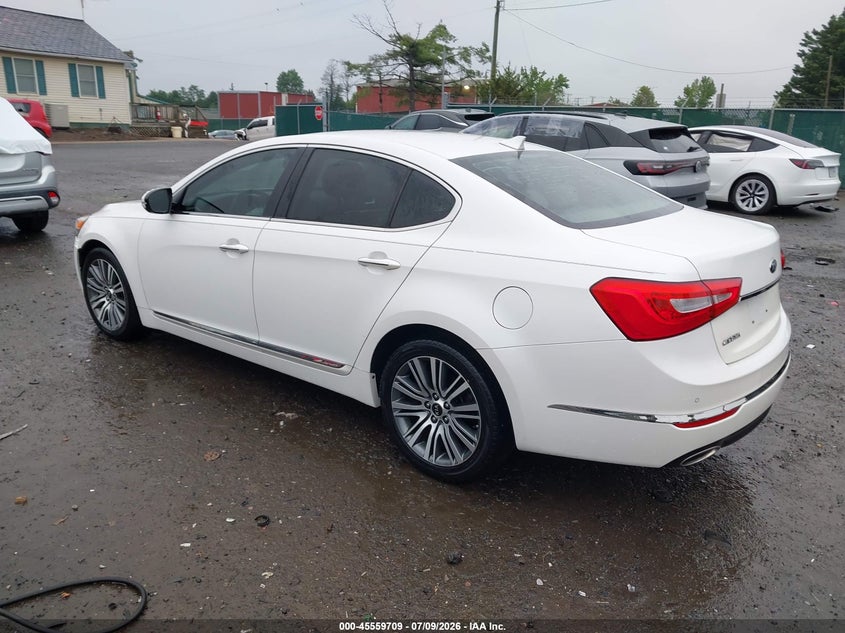 Vin: knaln4d70f5190825, lot: 46058038, kia cadenza premium 20153