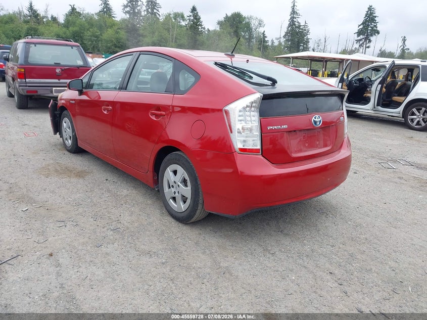 2010 TOYOTA PRIUS auction photo 3