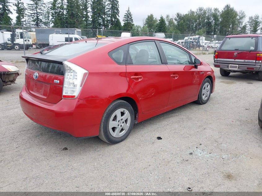 2010 TOYOTA PRIUS auction photo 4