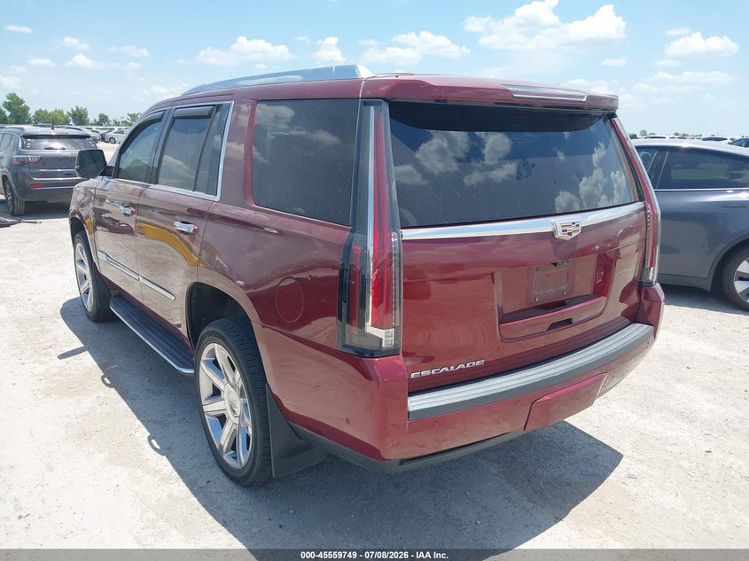 Vin: 1gys3bkj7jr224911, lot: 46058078, cadillac escalade luxury 20183