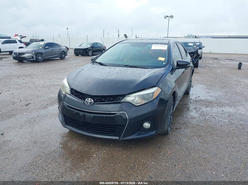 2016 Toyota Corolla, Удар сзади, IAAI, VIN 5YFBURHE4GP374418 — фото 2