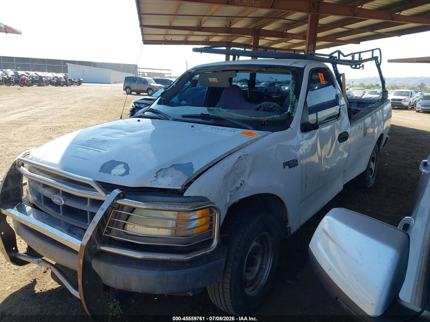 2002 Ford F-150, Front End, IAAI, VIN 1FTRF17222KD14744 — photo 2