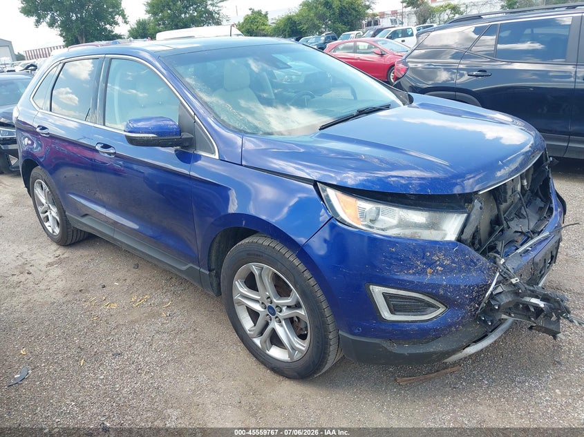Vin: 2fmpk4k92fbb30540, lot: 46058096, ford edge titanium 2015 img_1
