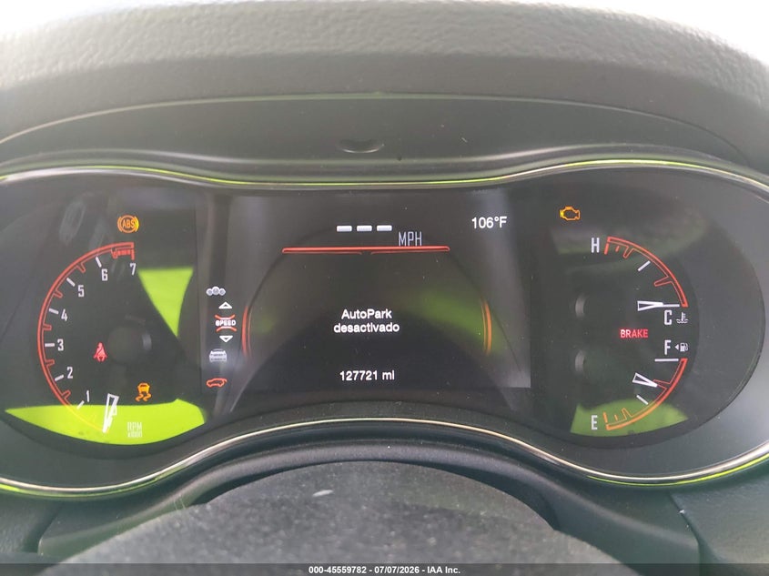 2018 DODGE DURANGO auction photo 7