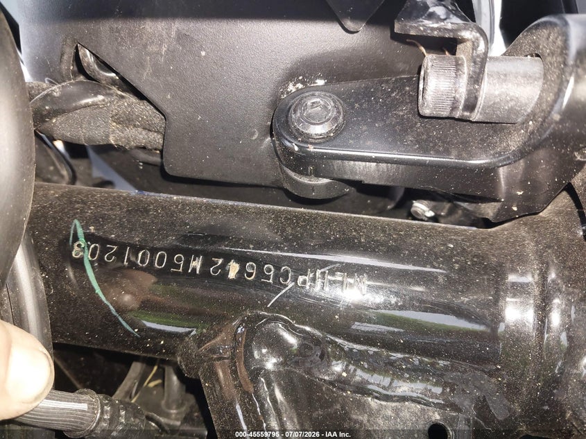 2021 Honda Cmx500 A2 VIN: MLHPC5642M5001203 Lot: 45559795