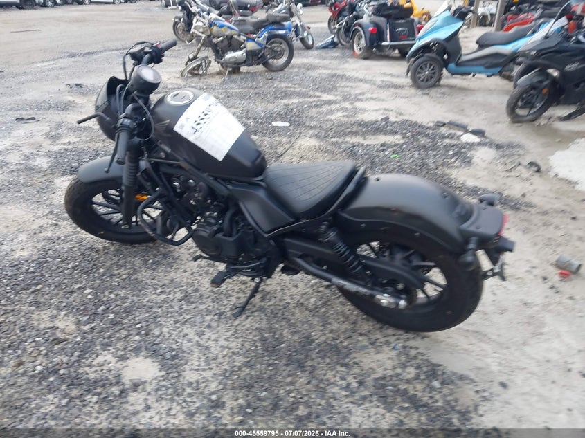 2021 Honda Cmx500 A2 VIN: MLHPC5642M5001203 Lot: 45559795
