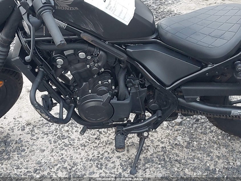 2021 Honda Cmx500 A2 VIN: MLHPC5642M5001203 Lot: 45559795