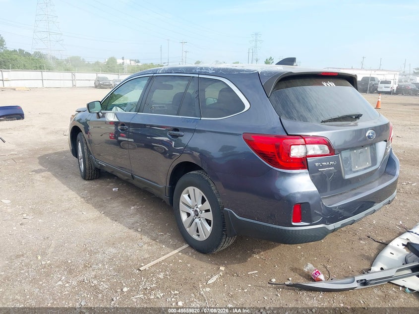 Vin: 4s4bsadc2h3372975, lot: 46058149, subaru outback 2.5i premium 20173